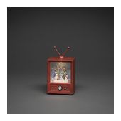 Konstsmide LED Warmweiß (3000K) Batterie/Akku 4373-000 Fernseher mit 3 Schneemännern f&uuml;r 36,96 Euro