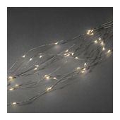 Konstsmide LED Bernstein 6380-890 LED Tropfenlametta 10 Stränge f&uuml;r 9,99 Euro