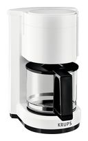 Krups 7 Tassen Filterkaffeemaschine  F1830110 AromaCafe 5 (Schwarz, Weiß) f&uuml;r 53,99 Euro