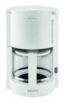 Krups 10 Tassen Filterkaffeemaschine  F30901 ProAroma (Weiß) f&uuml;r 44,99 Euro