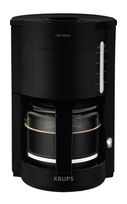Krups 15 Tassen Filterkaffeemaschine 1,2 l  F30908 ProAroma (Schwarz) f&uuml;r 44,99 Euro