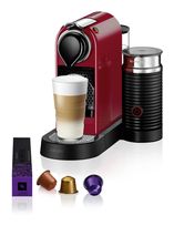 Krups Nespresso Kapselmaschine 19 bar 1,0 l  XN7615 CitiZ&Milk (Rot) f&uuml;r 223,96 Euro