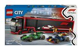 LEGO F1® Transporter mit RB20 & AMR24 F1® Rennautos f&uuml;r 87,96 Euro