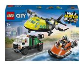 LEGO Kombinationsset mit Flugzeug, Wartungsfahrzeug und Luftkissenboot f&uuml;r 67,46 Euro