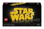 LEGO Star WarsTM Logo aus LEGO Steinen f&uuml;r 66,46 Euro