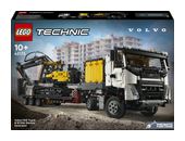 LEGO Volvo FMX LKW mit EC230 Electric Raupenbagger f&uuml;r 176,96 Euro