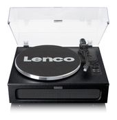 Lenco Audio-Plattenspieler mit Riemenantrieb  LS-430 (Schwarz) f&uuml;r 228,96 Euro