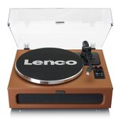 Lenco Audio-Plattenspieler mit Riemenantrieb  LS-430BN (Braun) f&uuml;r 226,96 Euro