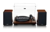 Lenco Audio-Plattenspieler mit Riemenantrieb  LS-600 (Schwarz, Holz) f&uuml;r 389,00 Euro