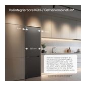 LG 220 l / 113 l Kühl-Gefrierkombi freistehend NoFrost 135 kWh Jahr  GBBS312BEV (Schwarz) f&uuml;r 677,00 Euro