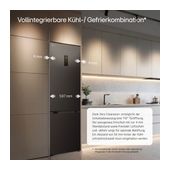 LG 262 l / 113 l Kühl-Gefrierkombi freistehend NoFrost 112 kWh Jahr  GBBS727AEV (Schwarz) f&uuml;r 999,00 Euro