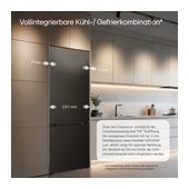LG 326 l / 139 l Kühl-Gefrierkombi freistehend NoFrost 191 kWh Jahr  GBBW726CEV (Schwarz) f&uuml;r 878,00 Euro