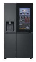 LG Side-by-Side Kühl-/ Gefrierkombination 407 l / 221 l 276 kWh 1790 mm x  GSXB90EVDD (Schwarz) f&uuml;r 1.799,00 Euro