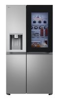 LG Side-by-Side Kühl-/ Gefrierkombination 407 l / 221 l 276 kWh NoFrost 1790 mm x 913 mm  GSXE81PYBD (Silber) f&uuml;r 1.617,00 Euro