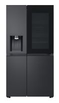 LG Side-by-Side Kühl-/ Gefrierkombination 407 l / 221 l 276 kWh NoFrost 1790 mm x 913 mm  GSXE90EVDD (Schwarz) f&uuml;r 1.750,00 Euro