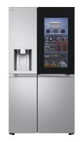 LG Side-by-Side Kühl-/ Gefrierkombination 407 l / 221 l 276 kWh 1790 mm x 913 mm  GSXE90MBDD (Edelstahl) f&uuml;r 1.684,00 Euro