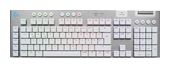 Logitech LED Gaming Tastatur RF Wireless + Bluetooth 2.4 GHz  G915X Lightspeed (Weiß) f&uuml;r 197,96 Euro