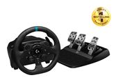 Logitech Analog / Digital Lenkrad + Pedale für PC, PlayStation PS4, PlayStation PS5  G923 (Schwarz) f&uuml;r 317,00 Euro