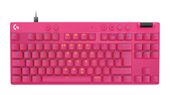 Logitech LED Gaming Tastatur USB  Pro X TKL Rapid (Pink) f&uuml;r 151,96 Euro