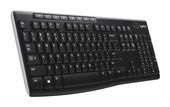 Logitech Tastatur RF Wireless 2.4 GHz  K270 (Schwarz) f&uuml;r 34,99 Euro
