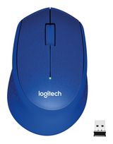 Logitech 1000 DPI Büro Maus Optisch  M330 (Blau) f&uuml;r 39,99 Euro
