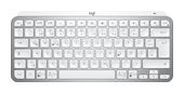 Logitech LED Büro Tastatur RF Wireless + Bluetooth 2.4 GHz  MX Keys Mini Minimalist (Grau) f&uuml;r 98,96 Euro