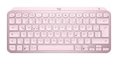 Logitech LED Büro Tastatur RF Wireless + Bluetooth 2.4 GHz  MX Keys Mini Minimalist (Rose) f&uuml;r 98,96 Euro