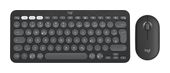 Logitech Universal Tastatur RF Wireless + Bluetooth  Pebble 2 Combo (Graphit) f&uuml;r 56,46 Euro