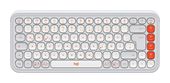Logitech Universal Tastatur Bluetooth  POP Icon Keys (Weiß) f&uuml;r 47,14 Euro