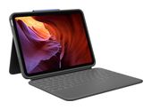 Logitech für Apple iPad (7. Generation) iPad (8. Generation) iPad (9. Generation) iPad (10. Generation)  iPad (A16) Spritzwassergeschützt  Rugged Folio (Graphit) f&uuml;r 116,96 Euro