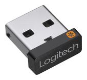 Logitech Tastatur  USB Unifying Receiver (Schwarz) f&uuml;r 10,99 Euro