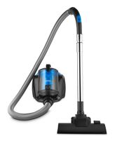 Medion Bodenstaubsauger Beutellos 800 W HEPA (Transparent, Schwarz, Blau) E2001 MD12078 f&uuml;r 67,46 Euro
