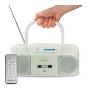 Medion Bluetooth DAB+, FM, PLL Radio Persönlich  Life DRX-1 Plus Boombox (Grün) f&uuml;r 79,95 Euro