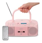Medion Bluetooth DAB+, FM, PLL Radio Persönlich  Life DRX-1 Plus Boombox (Rose) f&uuml;r 79,95 Euro