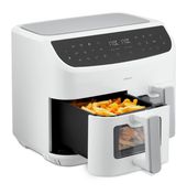 Medion Doppel Heißluftfritteuse 8,7 l 2600 W  Life P20 XXL MD11760 (Weiß) f&uuml;r 89,46 Euro