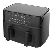 Medion Doppel Heißluftfritteuse 10,8 l 3040 W  Life P25 XXL Flex M (Schwarz) f&uuml;r 118,96 Euro