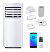 Medion LIFE® P701 KLIMAANLAGE (MD 37672) Kühlen, Entfeuchten und Ventilieren, Kühlleistung 7.000 BTU, Kühlmittel R290, max. 25m², App- und Sprachsteuerung, Inkl. Fenster-Kit f&uuml;r 248,96 Euro