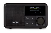 Medion Bluetooth DAB+, UKW Radio Tragbar IPX1  Life S66822 (Schwarz) f&uuml;r 39,95 Euro