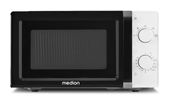 Medion Freistehende Mikrowelle 700 W Größe: klein 5 Stufen  MD11475 (Schwarz, Weiß) f&uuml;r 62,96 Euro
