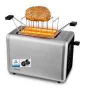 Medion Toaster 850 W 2 Scheibe(n) 7 Stufen  MD12102 (Silber, Schwarz) f&uuml;r 44,46 Euro