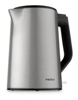 Medion 1,5 l Wasserkocher 2200 W  MD12105 (Edelstahl) f&uuml;r 31,96 Euro