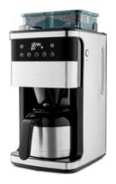 Medion 8 Tassen Thermo Filterkaffeemaschine 1,0 l  MD19911 (Schwarz, Edelstahl) f&uuml;r 138,96 Euro