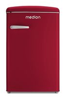 Medion 108 l / 95 l Kühlschrank freistehend EEK: D 110 kWh Jahr  MD37790 (Rot) f&uuml;r 319,00 Euro