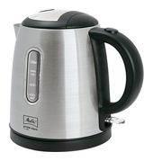 Melitta 1,0 l Wasserkocher 2200 W  1018-03 Prime Aqua Mini (Schwarz, Edelstahl) f&uuml;r 50,46 Euro