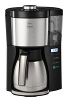 Melitta 10 Tassen Thermo Filterkaffeemaschine 1,3 l  1025-18 Look Therm Perfection (Schwarz, Silber) f&uuml;r 142,96 Euro
