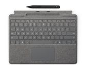 Microsoft für Microsoft Surface Pro 10; Surface Pro 9; Surface Pro 8; Surface Pro X  Surface Pro Keyboard mit Slim Pen (Platin) f&uuml;r 236,96 Euro