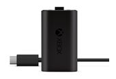 Microsoft Xbox One Kabelgebunden  Xbox Play & Charge Kit (Schwarz) f&uuml;r 21,99 Euro
