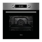 MIDEA Einbaubackofen groß AutoClean 65P90E3IX f&uuml;r 1.346,00 Euro