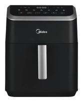 MIDEA Heißluftfritteuse 5,2 l 1600 W  MAD55000ADK (Schwarz, Grau) f&uuml;r 69,99 Euro