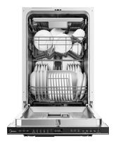 MIDEA 45 cm Geschirrspüler vollintegriert (ohne Front) Leise 10 Maßgedecke aquaStop Funktion MDWEB1004MB-RI f&uuml;r 599,00 Euro